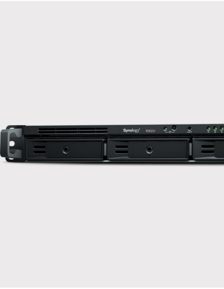 Synology RS822+ 2GB Servidor NAS Rack 1U IRONWOLF 12TB (4x3TB)