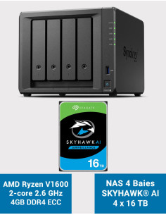 Synology DS923+ 4GB Servidor NAS SKYHAWK 64TB (4x16TB)