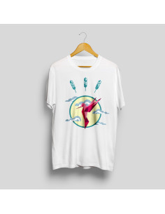 T-shirt imprimé colibri 2