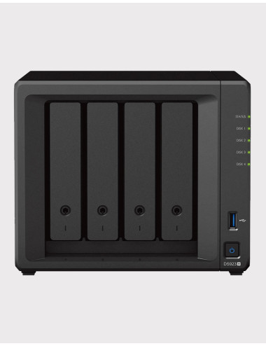 Synology DS923+ 4GB NAS Server WD PURPLE 40TB (4x10TB)