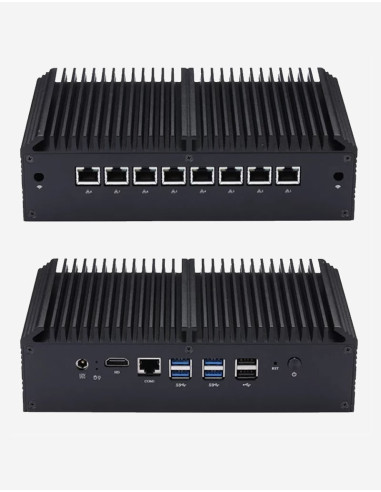 Firewall Q8x Celeron 3865U 8 ports GbE