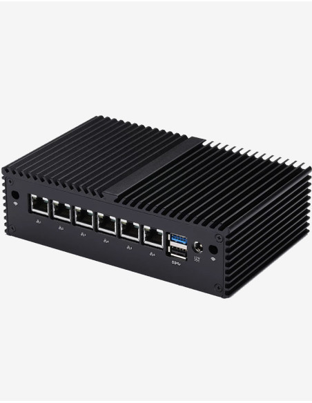 Firewall OPNsense Q1x J1900 6 puertos GbE 2GB SSD 30GB