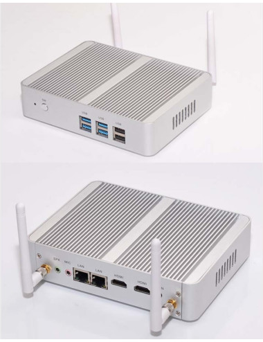 Firewall EG2x sous pfSense® CE 2 ports Gigabit 2Go SSD 30Go