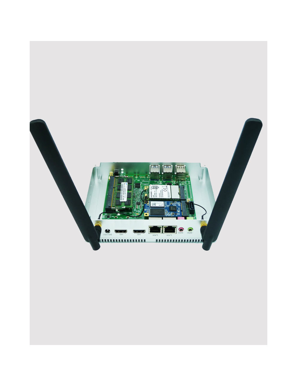 Firewall EG2x sous OPNsense 2 ports Gigabit 2Go SSD 250Go
