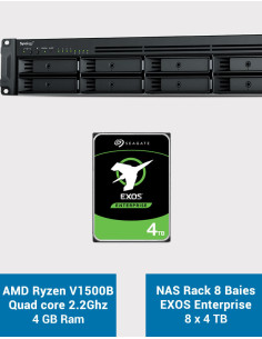 Synology RS1221+ Servidor NAS Rack  EXOS Enterprise 32TB (8x4TB)