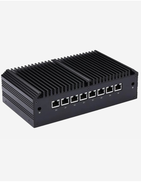 Cortafuegos pfSense Q8x Celeron 3867U 8 puertos GbE 16GB 120GB