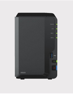 Synology DS223 NAS Server WD RED PLUS 16TB (2x8TB)