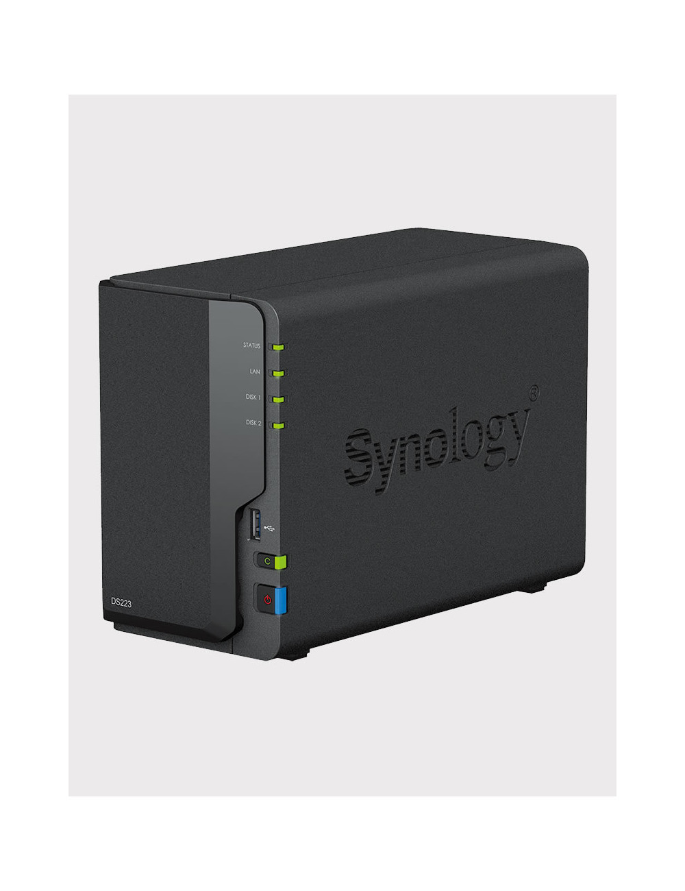 Synology DS223 Serveur NAS IronWolf 4To (2x2To)