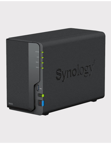 Synology DS218PLAY NAS Server WD RED 2TB