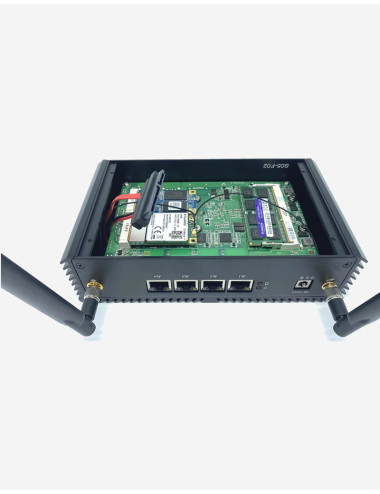 Firewall OPNsense® Q3x I3 4005U 4 puertos Gigabit LTE 4G 2GB SSD 60GB