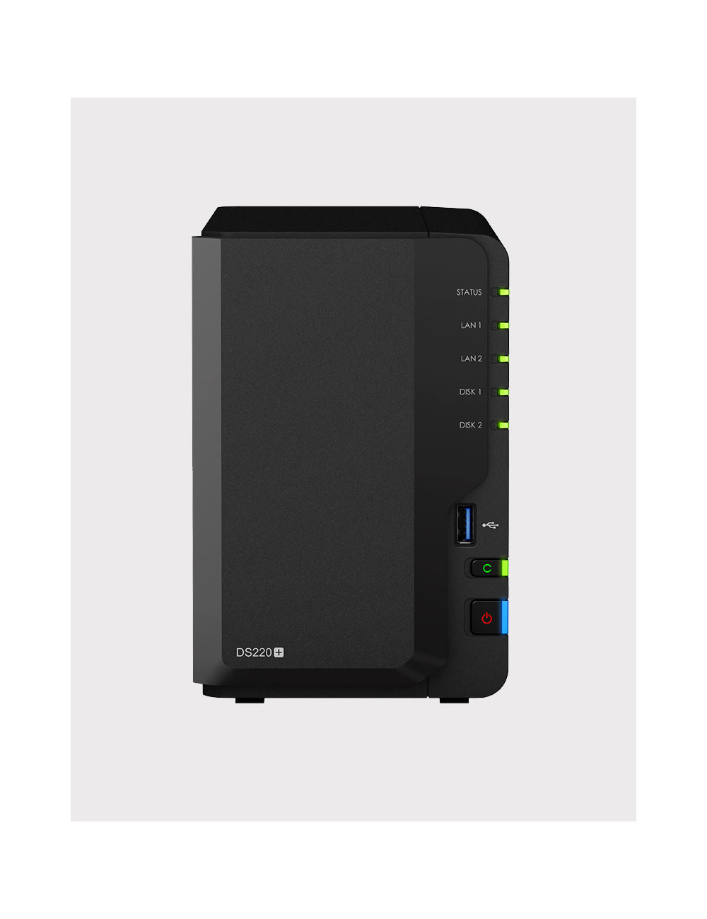Synology DS218J Serveur NAS IRONWOLF 16To (2x8To)