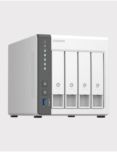 QNAP TS-433 4GB Servidor NAS 4 bahías (Sin discos)