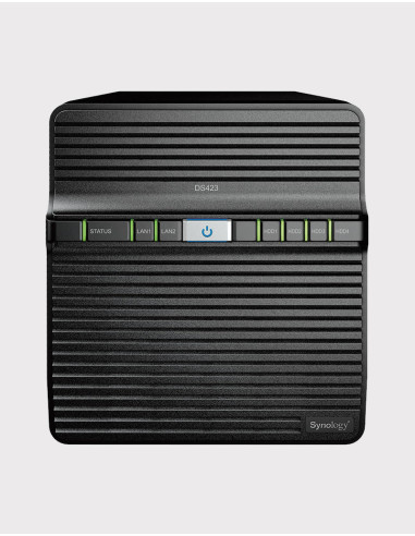 Synology DS423 2GB Servidor NAS 4 bahías (Sin Discos)