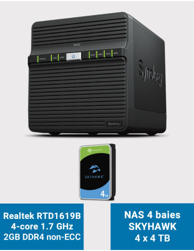 Synology RS217 Serveur NAS WD BLUE 6To (2x3To) Synology RS217 Serveur NAS WD BLUE 6To (2x3To)