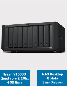 Synology DS1821+ Serveur NAS 8 baies (Sans disques)