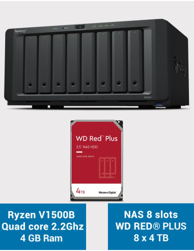 Synology DS718+ NAS Server WD BLUE 2TB (2x1TB) Synology DS718+ NAS Server WD BLUE 2TB (2x1TB)