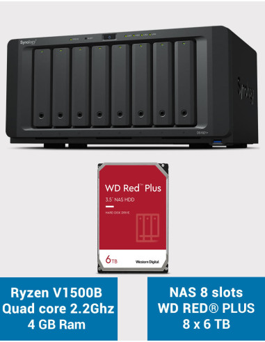 Synology DS718+ NAS Server IRONWOLF 2TB (2x1TB) Synology DS718+ NAS Server IRONWOLF 2TB (2x1TB)