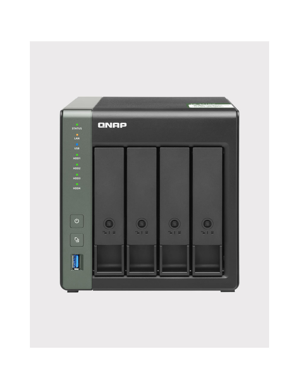 Synology DS420J NAS Server WD RED 4TB (4x1TB)