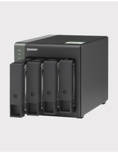 QNAP TS-431KX Serveur NAS WD RED PLUS 56To (4x14To)