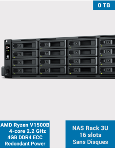 Synology RS2821RP+ NAS Server Rack 3U 16-Bay (Diskless)