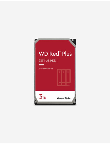 WD RED PLUS Disque HDD 3.5" 3To