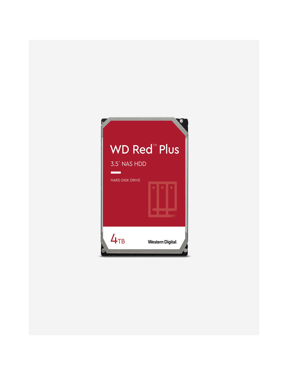 WD RED PLUS Disque HDD 3.5" 4To