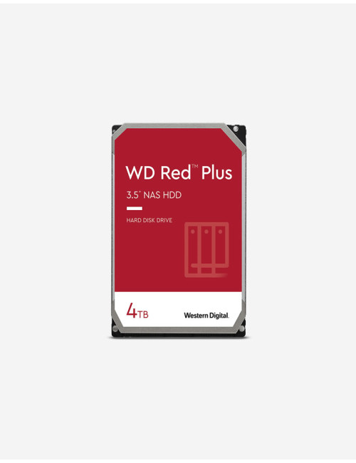 WD RED PLUS Disque HDD 3.5" 4To