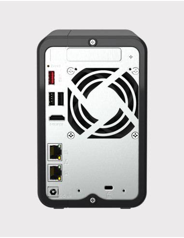 QNAP TS-264 8GB Servidor NAS 2 bahías (Sin discos)