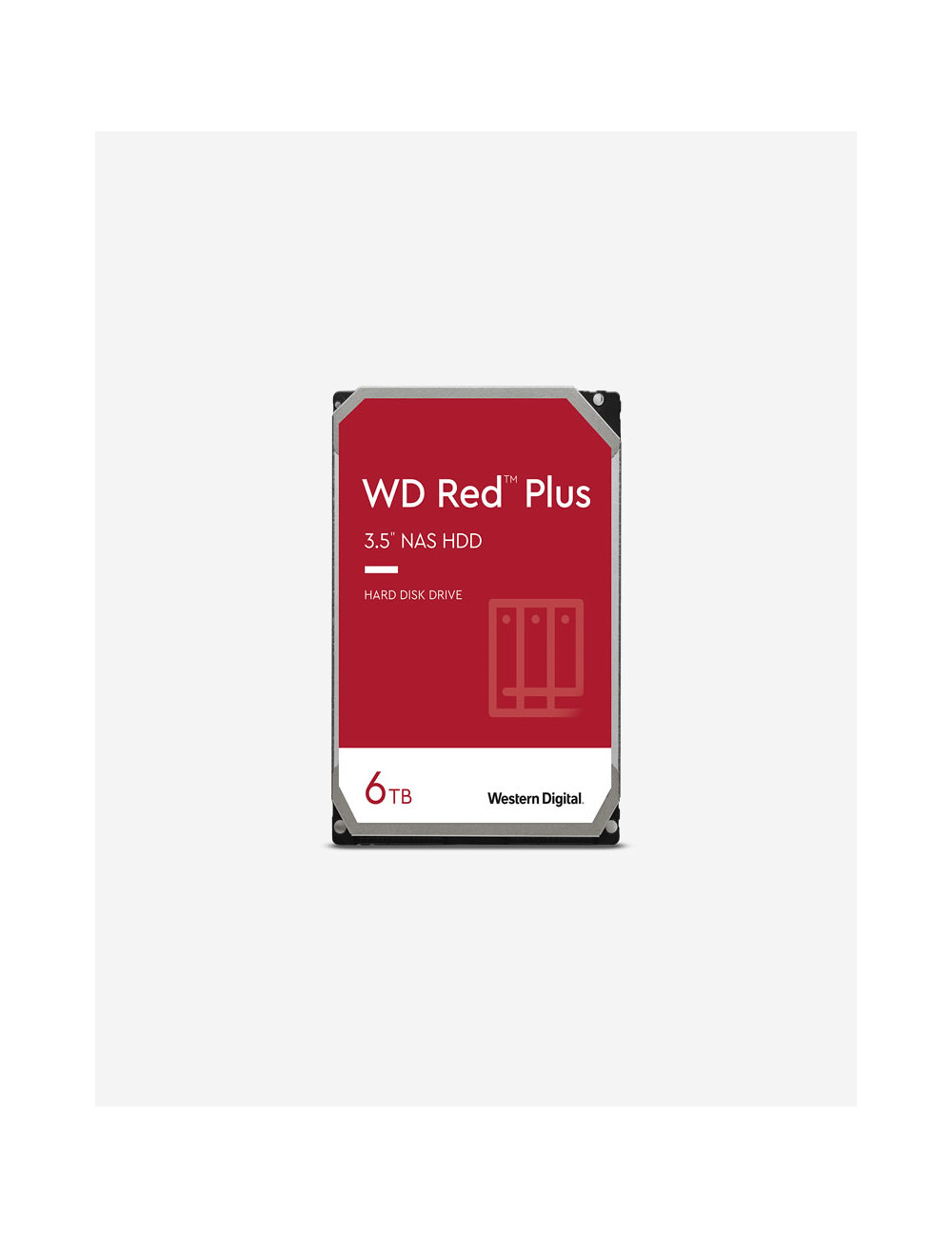 WD RED PLUS 6TB Unidad de disco duro de 3,5"