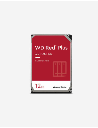 WD RED PLUS 12TB Unidad de disco duro de 3,5"