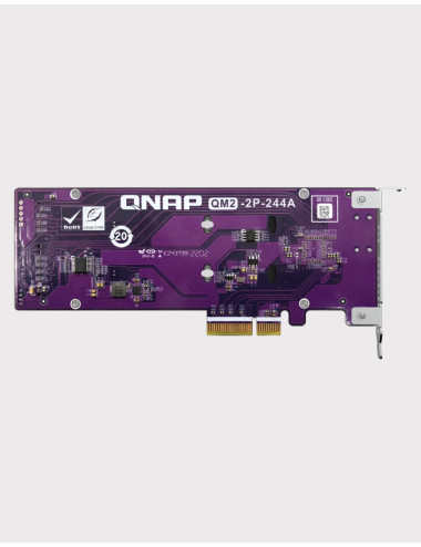 QNAP Carte d'extension dual SSD M.2