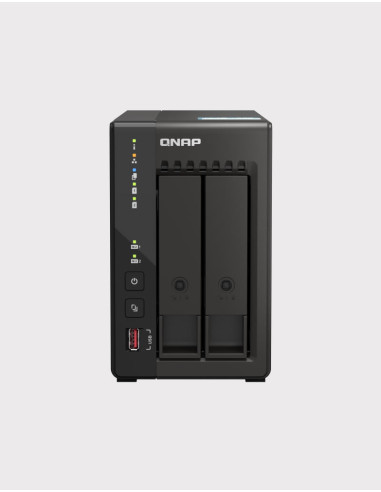 QNAP TS-253E 8GB Servidor NAS 2 bahías (Sin discos)