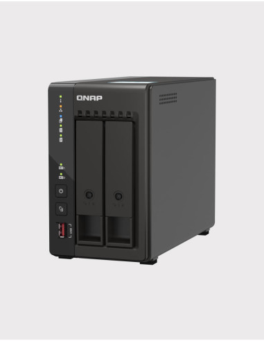 QNAP TS-253E 8GB Serveur NAS 2 baies (Sans disques)