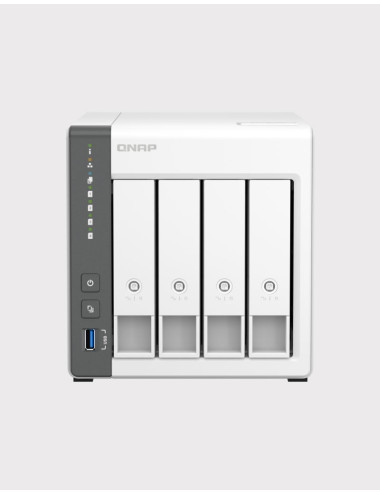 QNAP TS-433 4GB Servidor NAS IRONWOLF 40TB (4x10TB)