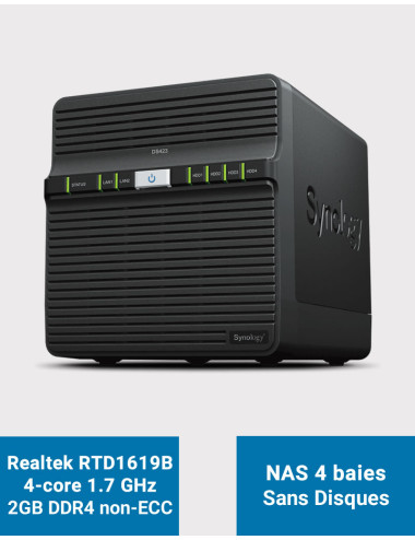 Synology DS423 2GB Serveur...