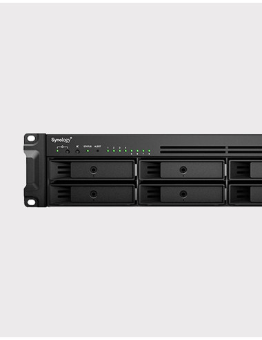Synology RS1221RP+ Serveur NAS Rack (2 PSU) WD RED PRO 96To (8x12To)