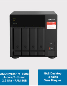 QNAP TS-473A 8GB NAS Server 4 bays (Diskless)