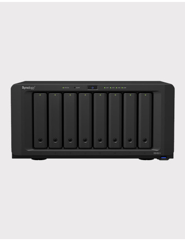 Synology DS1821+ Serveur NAS 8 baies WD RED PLUS 112To (8x14To)