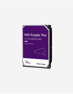 WD PURPLE PRO 14TB Unidad de disco duro de 3,5"