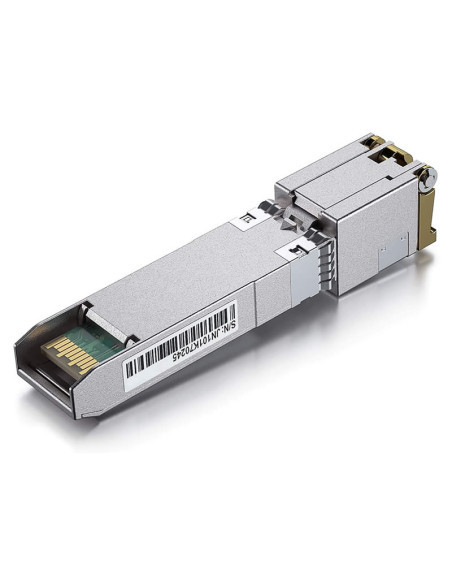 Transceptor 10GBase-T SFP+, 10G T, 10G Cobre, RJ-45 CAT.6a (80m)