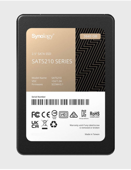 SYNOLOGY Unidad SSD SAT5210 3840G