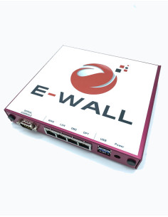 Firewall Appliance AP444 bajo OPNsense® 4 puertos 4GB SSD 250GB