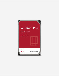 WD RED PLUS 2TB Unidad de disco duro de 3,5"