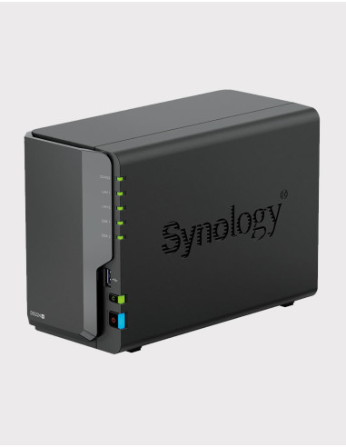 Synology DiskStation® DS224+ Servidor NAS de 2 bahías (sin discos)