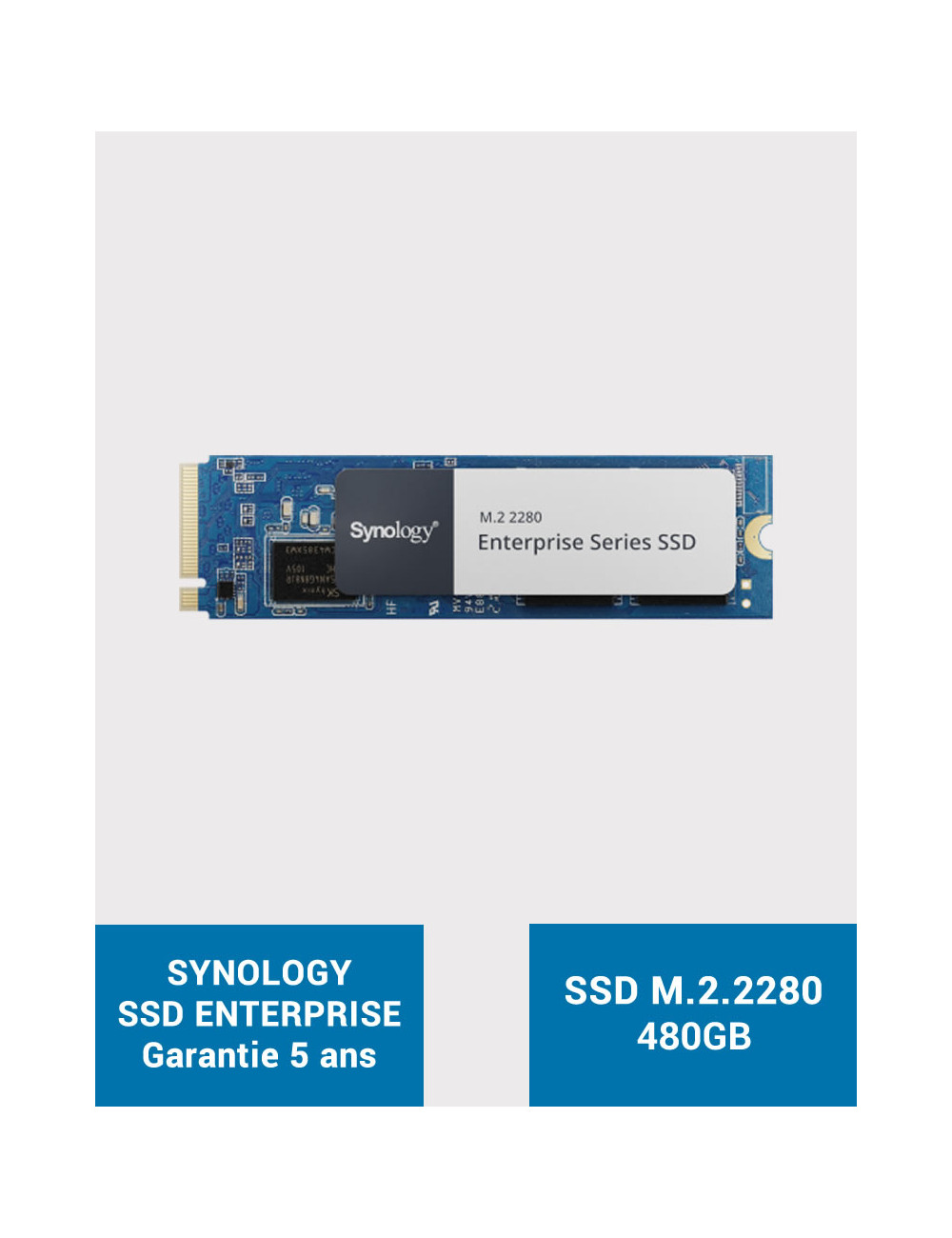 Synology SNV3410-400G Disque SSD NVMe 400GB