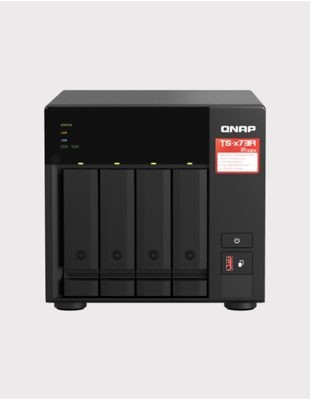 QNAP TS-473A 8GB NAS Server 4 bays (Diskless)