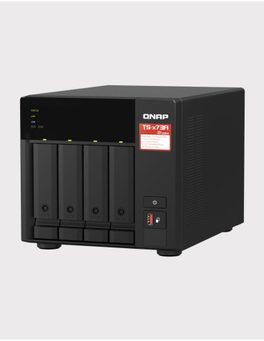 QNAP TS-473A 8GB Servidor NAS 4 bahías (Sin discos)