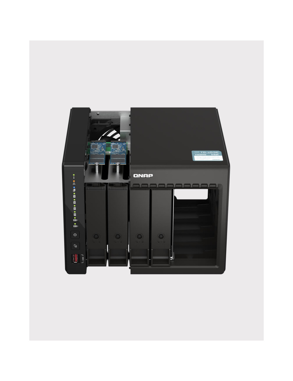 Synology DS120J NAS Server WDRED 10TB